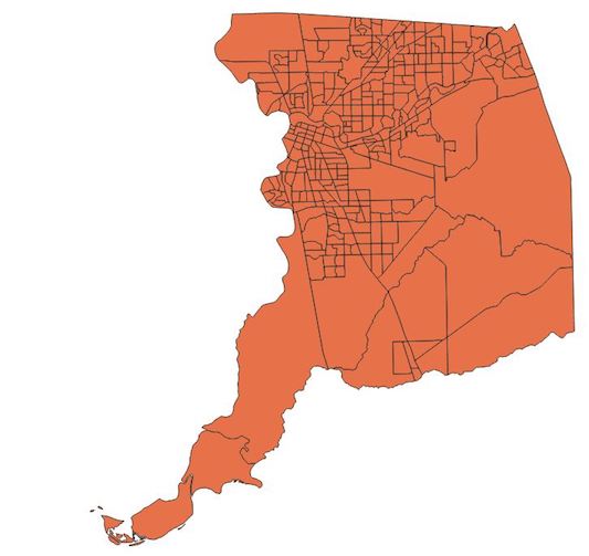 Figure 6: Sacramento county tracts